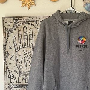 NWT Nike “Be True.” graphic hoodie 🌈⚡️✨